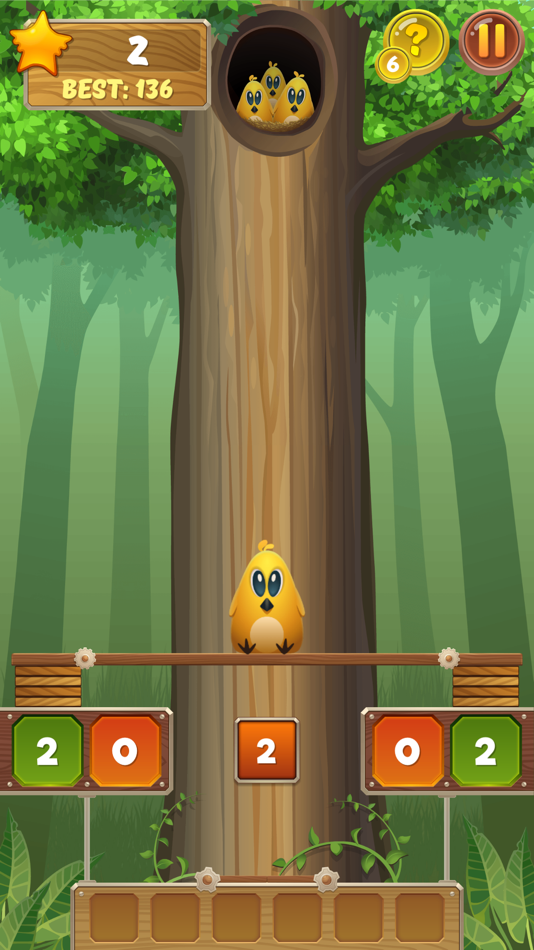 #5. Forest Resque - help the bird to return to the nest (iOS) Podle: CherryPie Studio