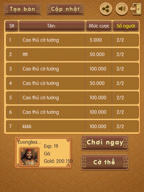 Screenshot #6 pour Co tuong Online -Cờ tướng 2018