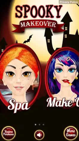 Game screenshot Spooky Makeover - Halloween Makeup & Kids Games mod apk