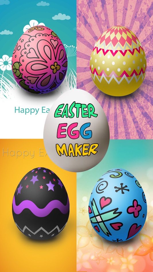 Easter Egg Painter - Virtual Simulator to Decorate Festival Eggs & Switch Color Pattern - 1.0 - (iOS)