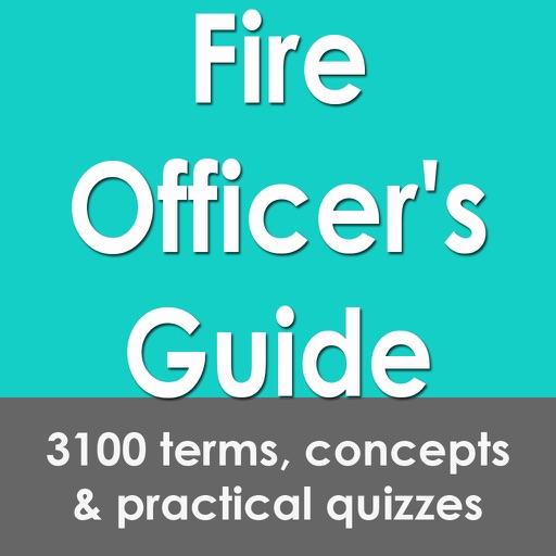 Fire Officer's Guide: 3100 Flashcards icon