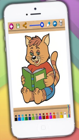 ペイント猫 - 本を着色素敵な子猫のおすすめ画像3