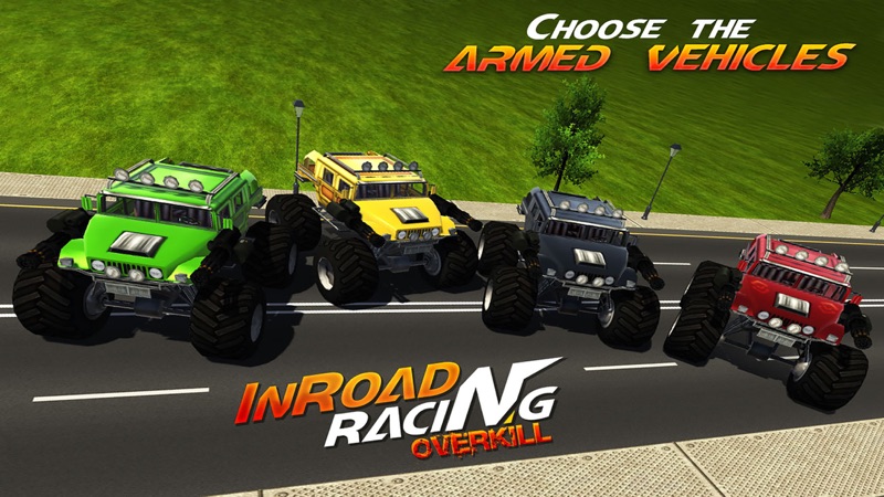 InRoad truck racing overkill : combat & destroy racing game screenshot 2
