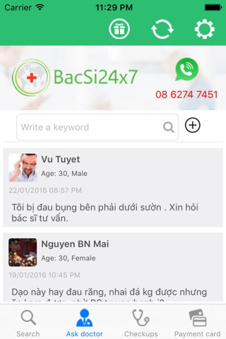 BacSi24x7 screenshot 3