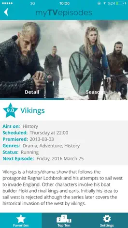 Game screenshot My TV Episodes apk