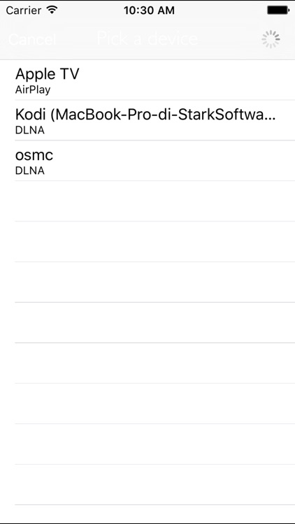 Cloud for Chromecast