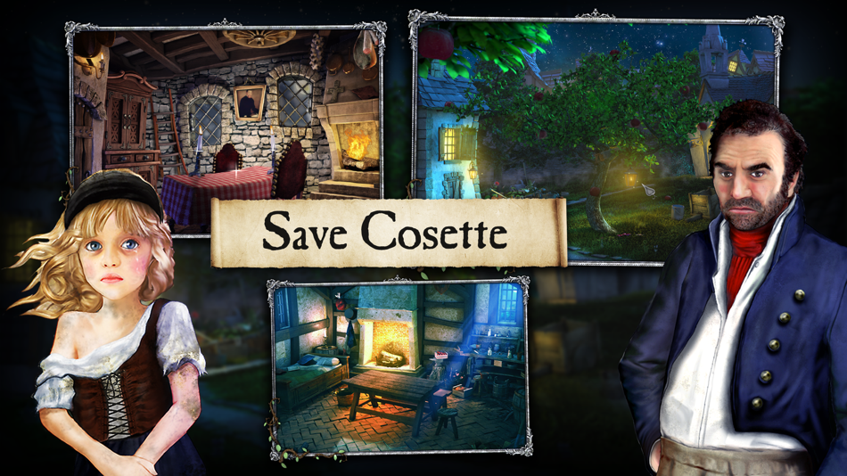 #5. Les Misérables - Valjean's destiny - A Hidden Object Adventure (iOS) โดย: Microids