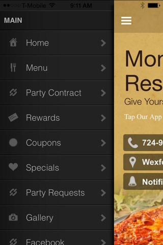 Monte Cello's Restaurants screenshot 2