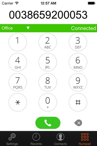 Detel mobile VoIP screenshot 4