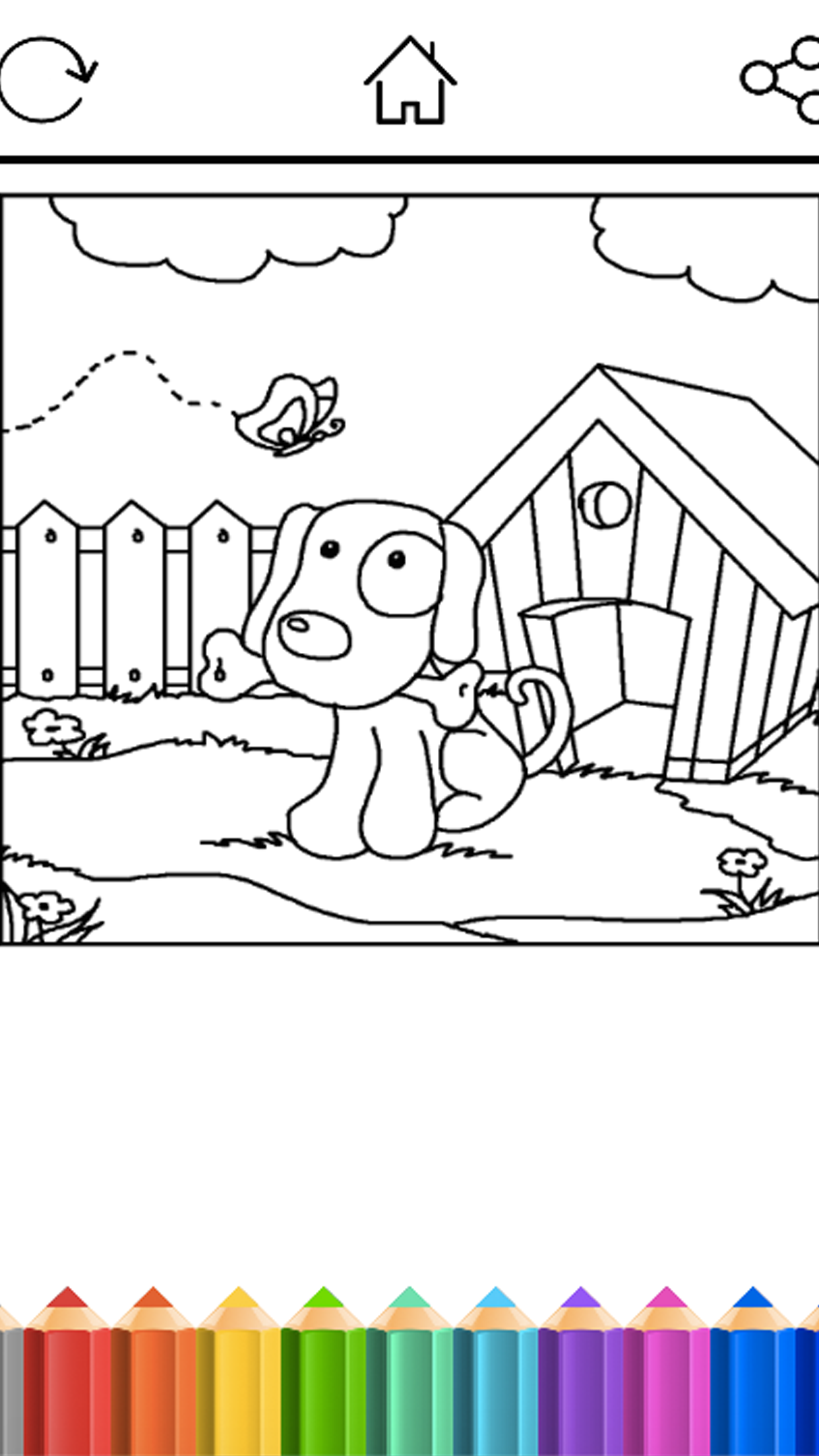 Magic Crayon Painting - The Free Colorful Drawing Cartoon Book screenshot 4