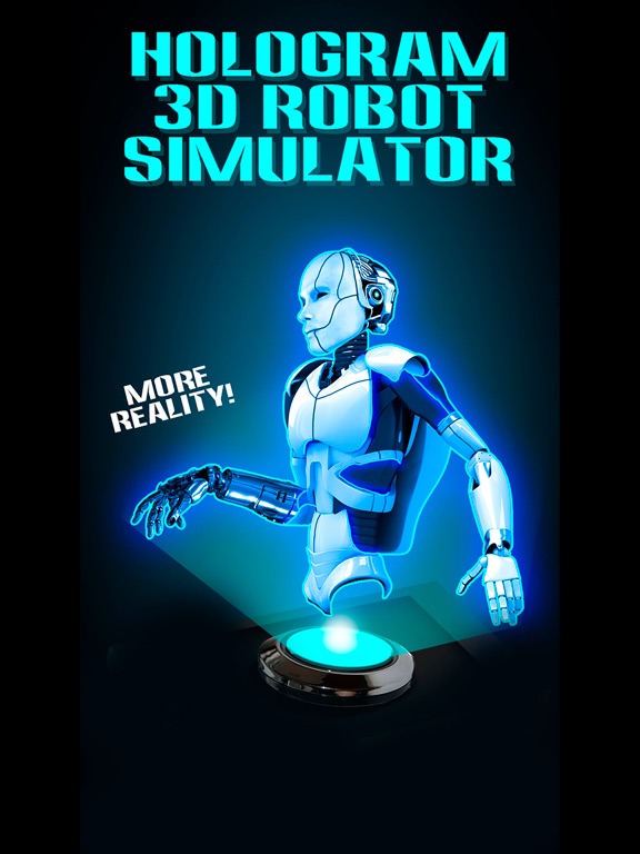 Screenshot #4 pour Hologram 3D Robot Simulator
