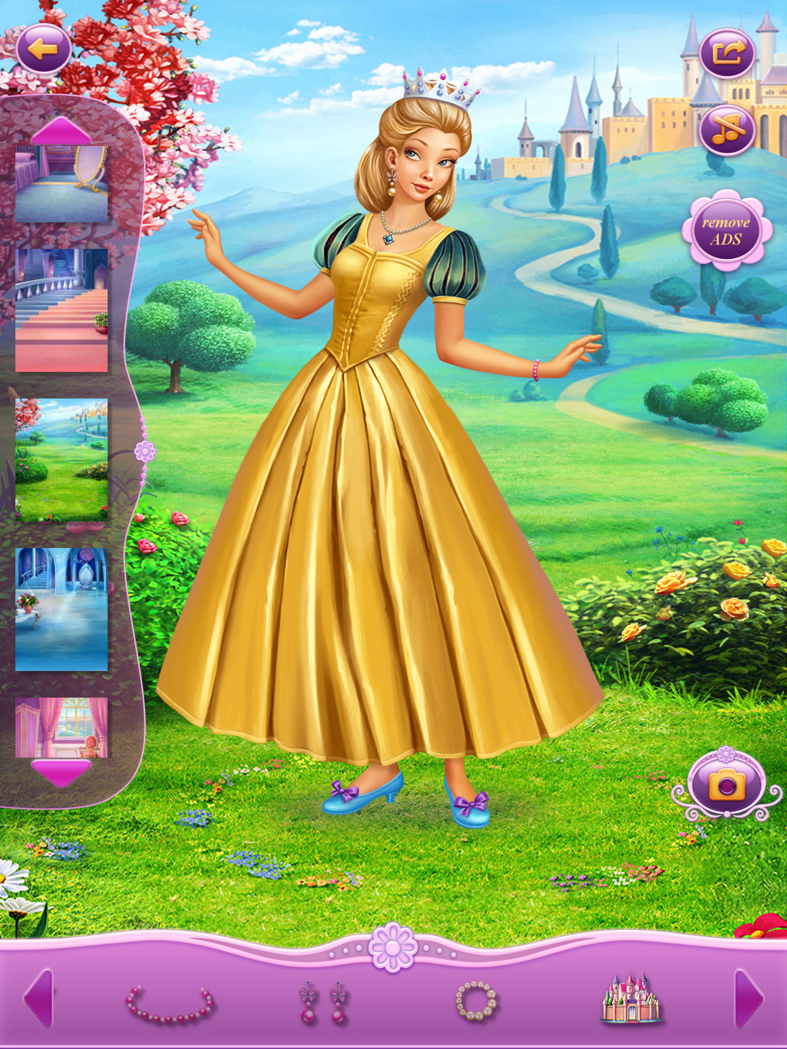 Dress Up Princess Cindy