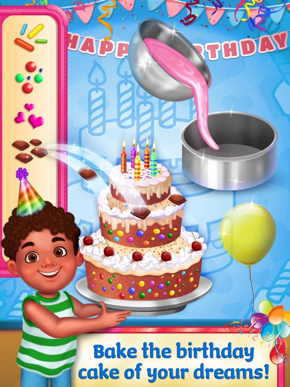 Screenshot #2 for Yummy Birthday - Party Food Maker