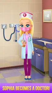 Sophia Grows Up - Makeup, Makeover, Dressup Story screenshot #4 for iPhone