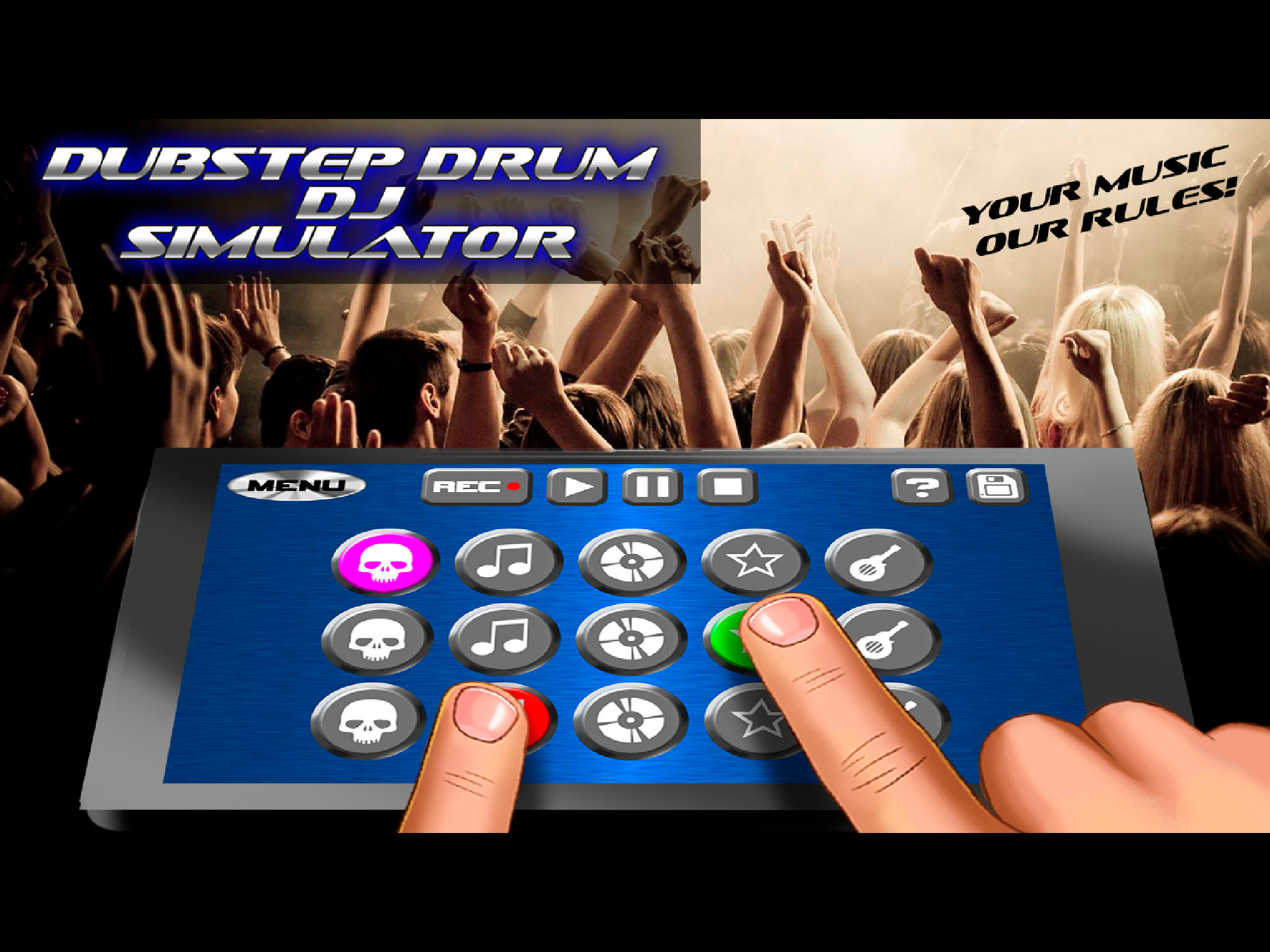 Dubstep Drum DJ Simulator screenshot 6