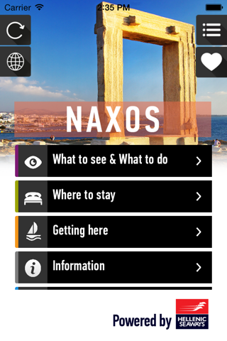 Naxos myGreece.travel screenshot 2