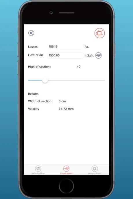 Calculadora URSA AIR