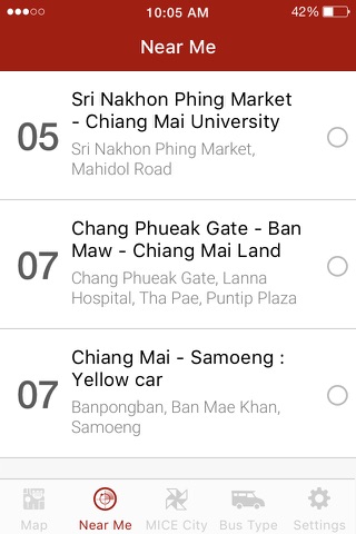 Chiang Mai Bus Guide screenshot 3