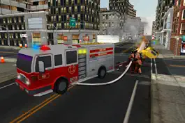 Game screenshot Fire truck emergency rescue 3D simulator free 2016 hack
