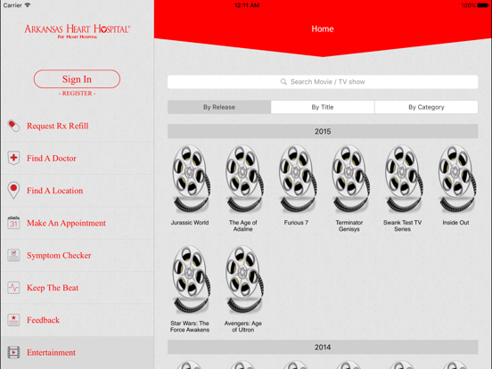AHH - Arkansas Heart Hospital iPad screenshot 5 - Medical app