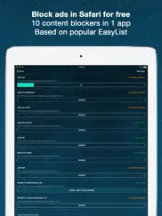 admosphere - free ad blocker with easylisty ipad images 1