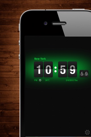 Flip Clock HD screenshot 2