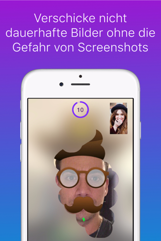 wipe messenger - share a moment, get a reaction! screenshot 4