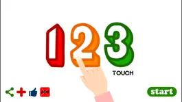 Game screenshot 123 Touch the Numbers for preschool kids mod apk