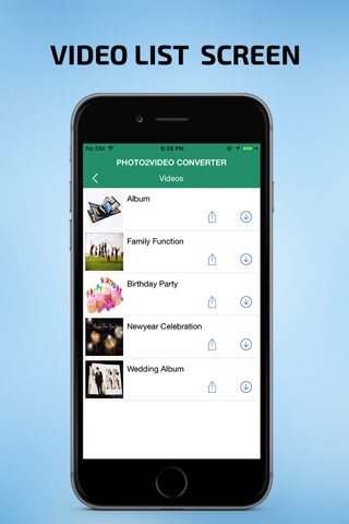 Photos to Video Converter free screenshot 2