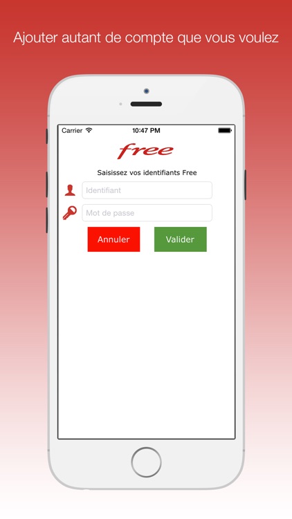 Mon compte Freebox :  votre compagnon pour le suivi conso & messagerie free screenshot-3