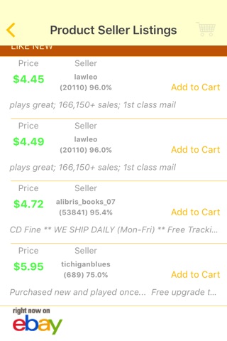 mitad Buyz for half.com - Your mobile shopping app screenshot 3