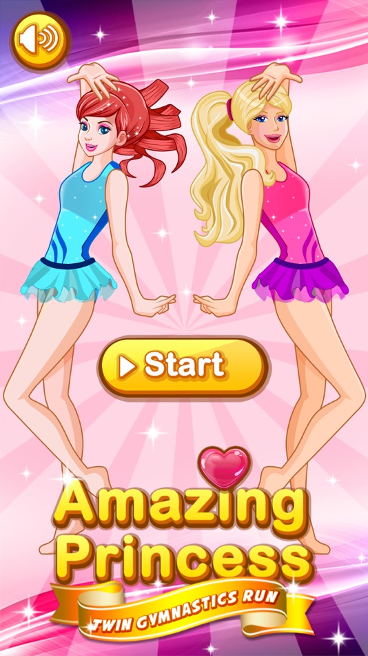 Amazing Princess Gymnastics Twins Run - 1.0 - (iOS)