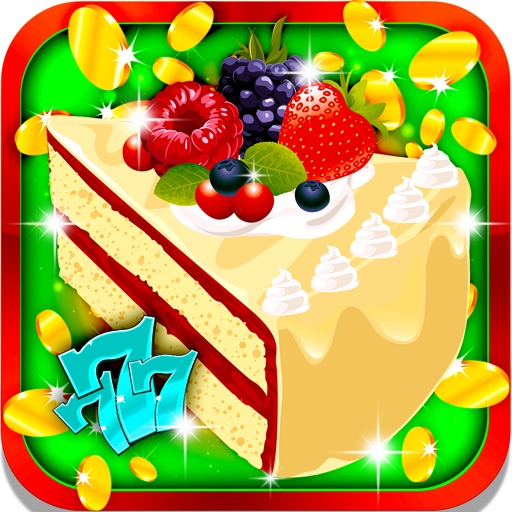 Delicious Slot Machine: Match three different types of dessert and win super sweet treats