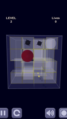 Red ball & Glass mazeのおすすめ画像4