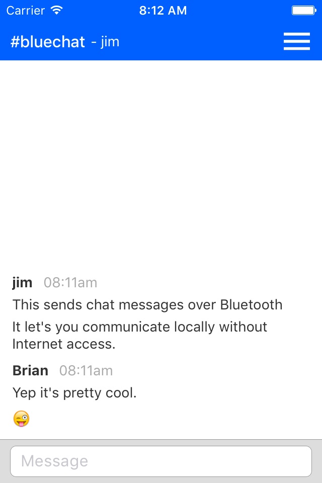 iPhone screenshot