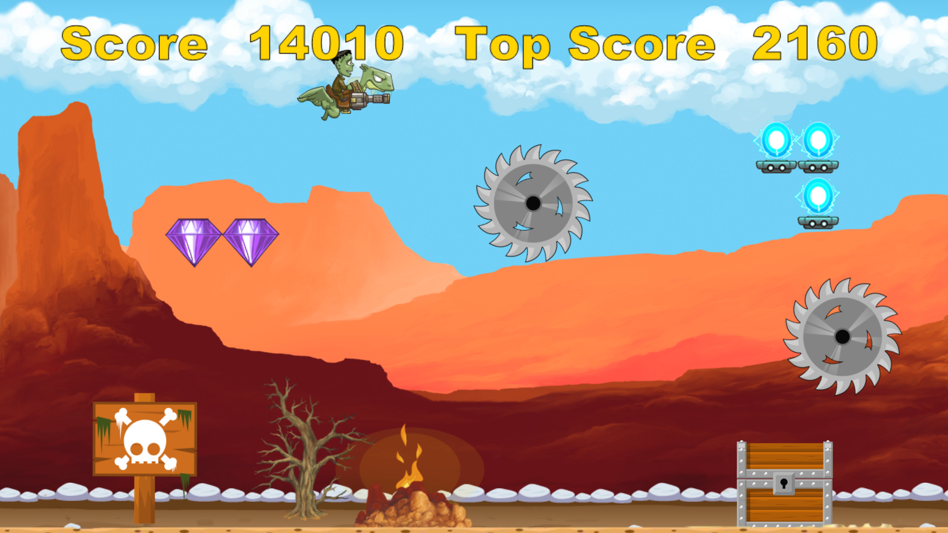 Jr's Gem Run screenshot 15