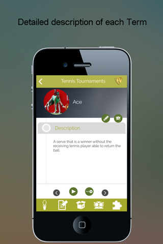 Tennis Guide SMART Dictionary screenshot 3
