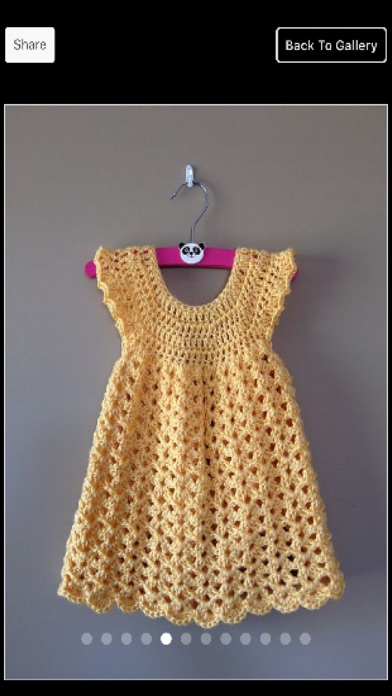 Screenshot #3 pour Crochet Baby Dress