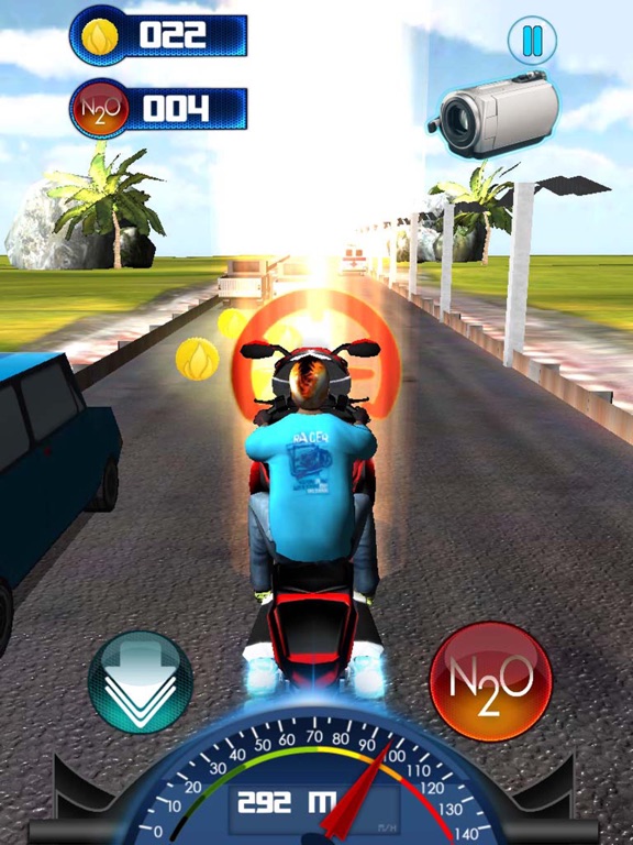 Screenshot #5 pour Moto Bike City Traffic  Speed Race 3D