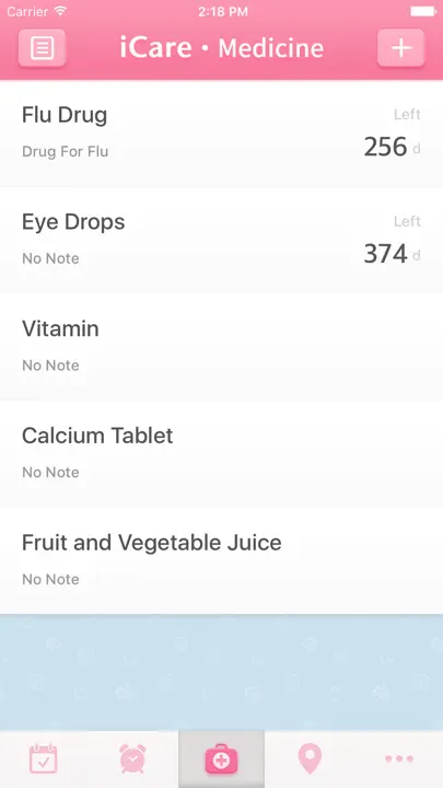 ICare · Medication Reminder iPhone Screenshot 4