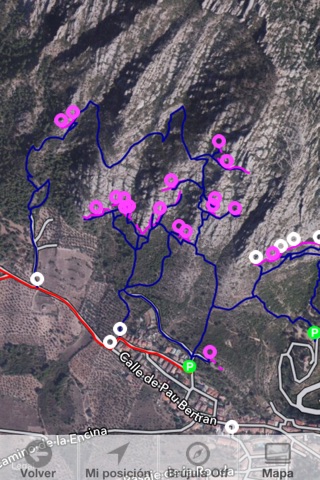 Climbing app screenshot 2