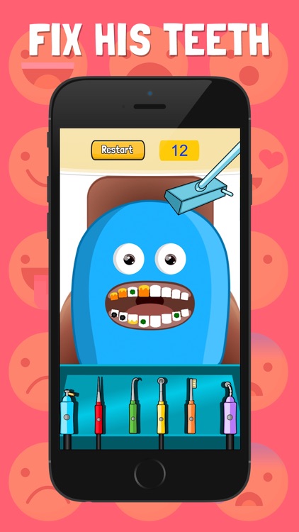 Dentist Office Game Monstii- for Kids