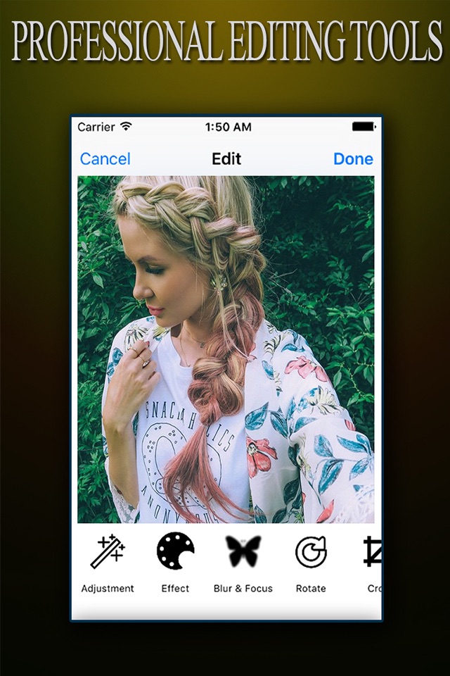 CROP PHOTO ++ Crop Photos Instantly With Effects Editing Tools screenshot 3