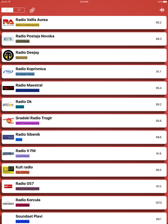 Screenshot #4 pour Radio Croatia - (Croatian , hrvatski , Hrvatska)