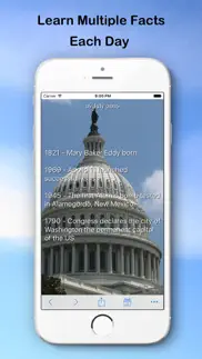 today in american history - learn daily facts and events about the usa iphone screenshot 2