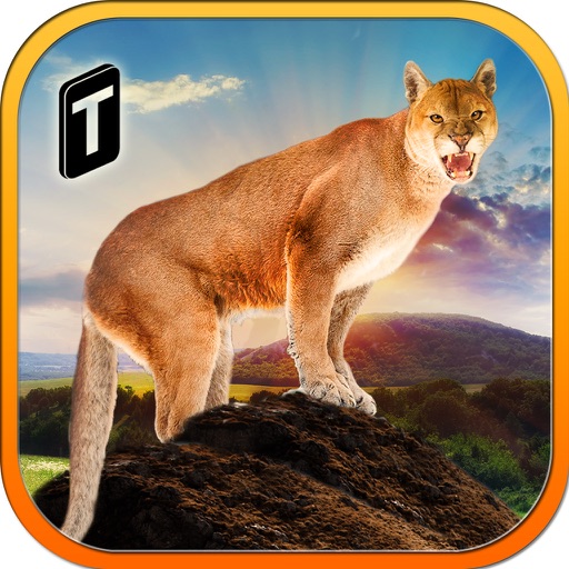 Mountain Lion Rampage: Wild Cougar Attack 3D Icon