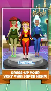 Superhero Girl Wedding Salon - fashion makeup dress up & nail makeover games for kids! screenshot #1 for iPhone