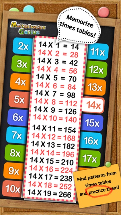Multiplication Genius x19 Free screenshot-3