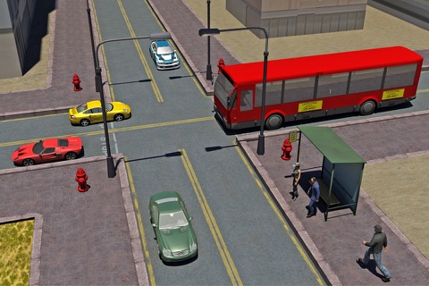 Grand City Driving Bus 3d Parking  Simulator screenshot 2