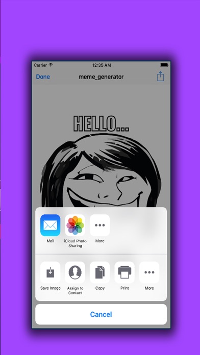 How to cancel & delete MemeMaker Free - Add self Text To Top Famous Meme Pics from iphone & ipad 4